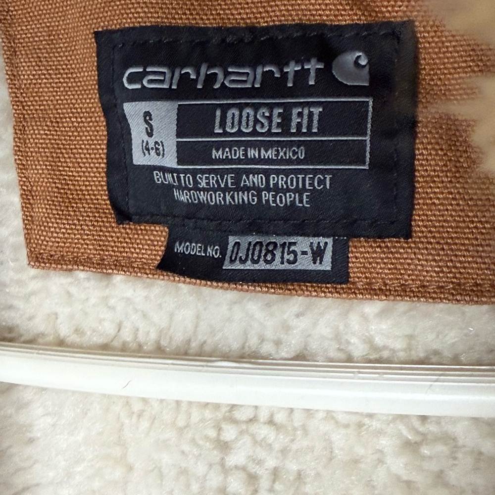Carhartt Tan Hooded Performance Jacket - Picture 2 of 4